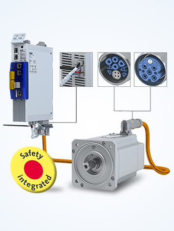 Servo inverter i950 - The standardized One-Cable-Technology (OCT)