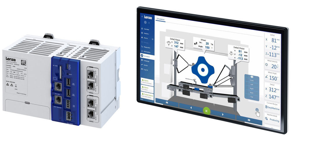 Lenze Controller 3200 C and Industrial PCs Embedded Line Lenze Controller 3200 C and Industrial PCs Embedded Line